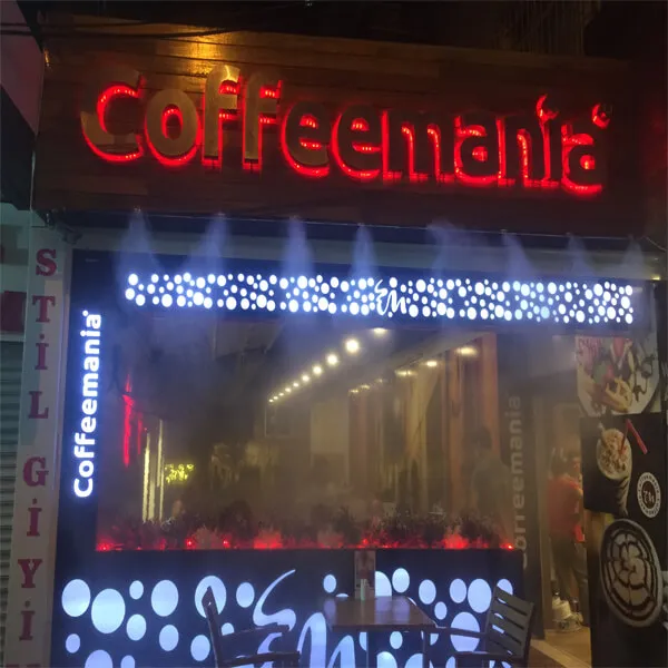 Açık Alan Serinletme ve Sisleme Saha Uygulaması 01
