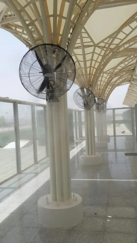 Açık Alan Serinletme ve Sisleme Saha Uygulaması 40