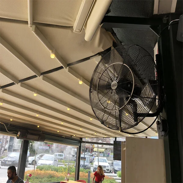 Açık Alan Serinletme ve Sisleme Saha Uygulaması 45