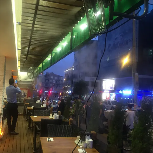 Açık Alan Serinletme ve Sisleme Saha Uygulaması 64