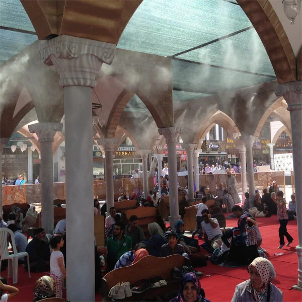 Açık Alan Serinletme ve Sisleme Saha Uygulaması 76
