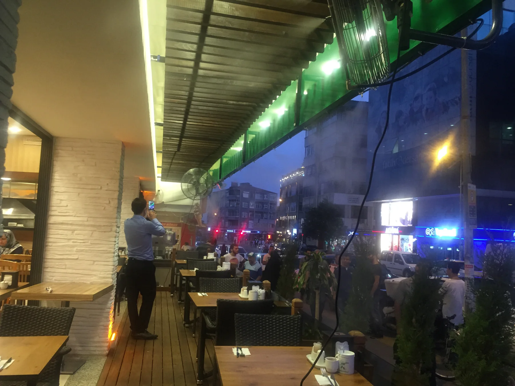 Açık Alan Serinletme ve Sisleme Saha Uygulaması 84