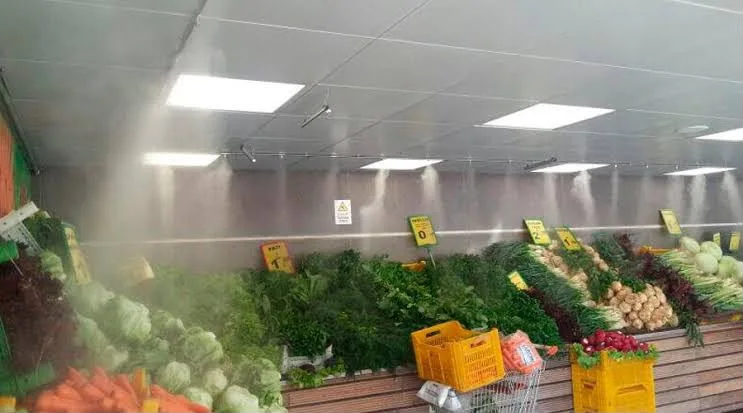 Manav ve Yeşillik Reyonu Nemlendirme Saha Uygulaması 04
