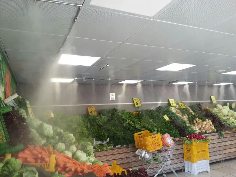 Manav ve Yeşillik Reyonu Nemlendirme Saha Uygulaması 10